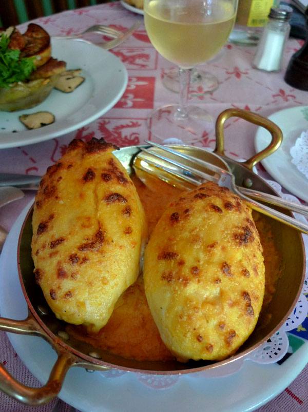 L’Auberge Bressanne, quenelles de brochet