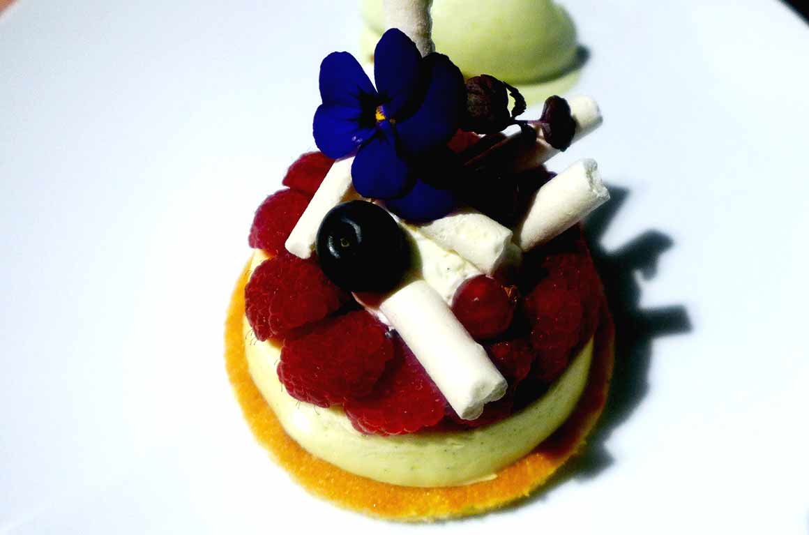 Restaurant LE BALCON : La tarte aux framboises
