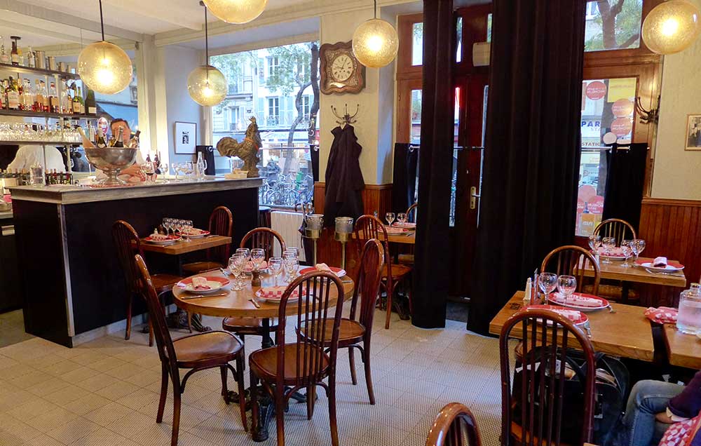 Restaurant Astier, un joli cadre rétro