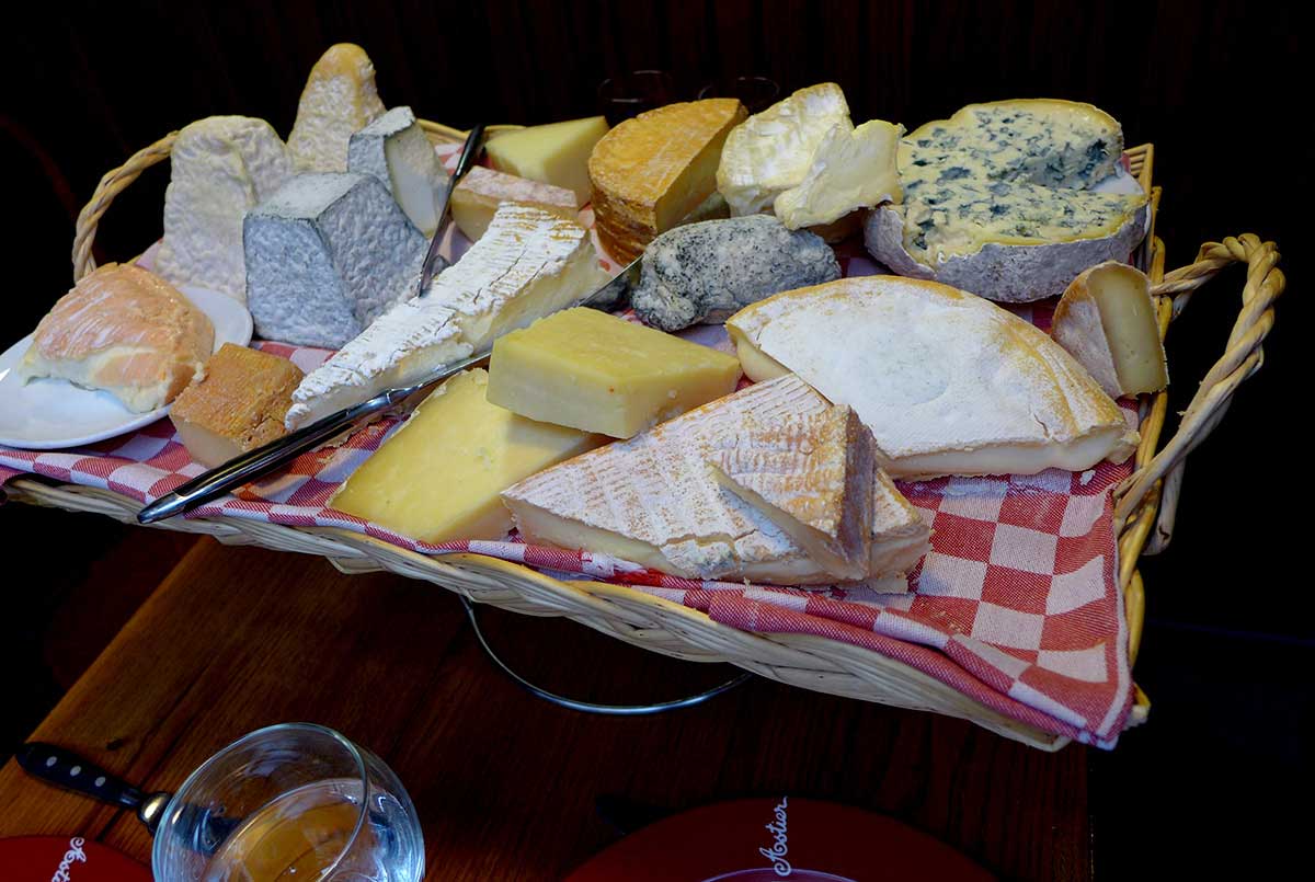 Restaurant Astier, les fromages