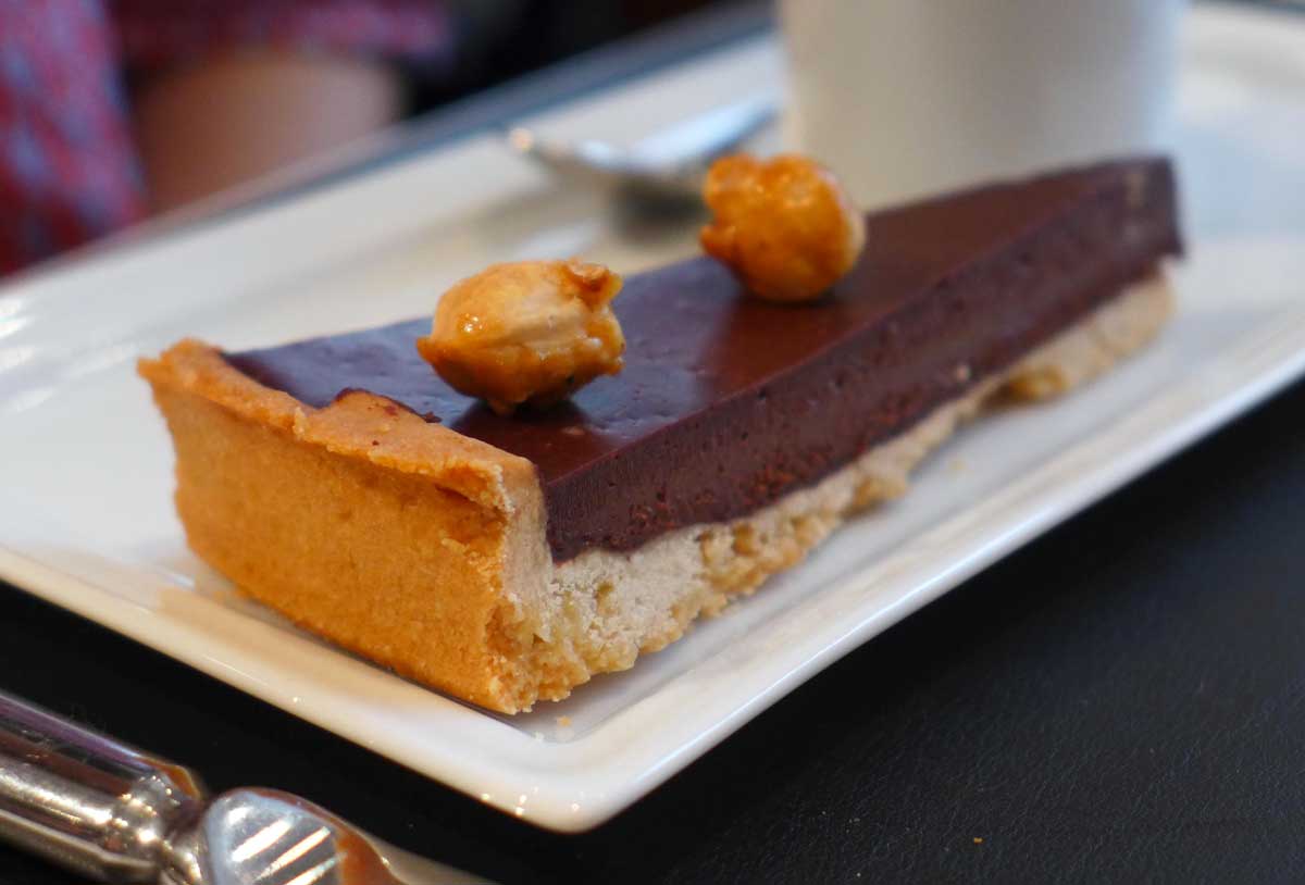 Restaurant Lazare, Tarte au chocolat