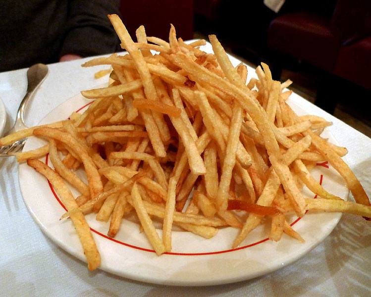 Bistrot Chez Savy, Pommes pailles maison