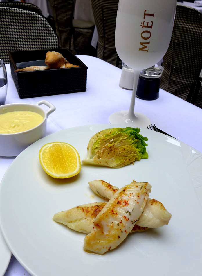 Restaurant STAY FAUBOURG : Saint Pierre en marinade avec de Champagne