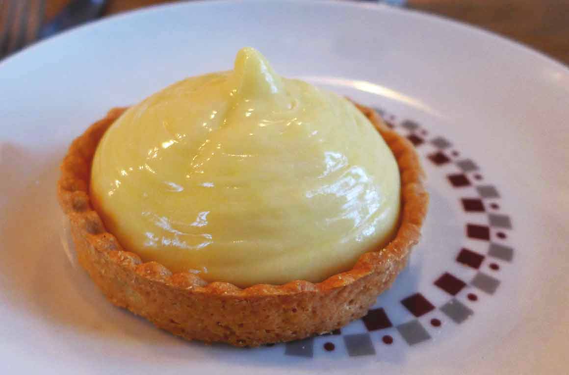 Restaurant Pouledeluxe : Tarte au citron et bergamotte