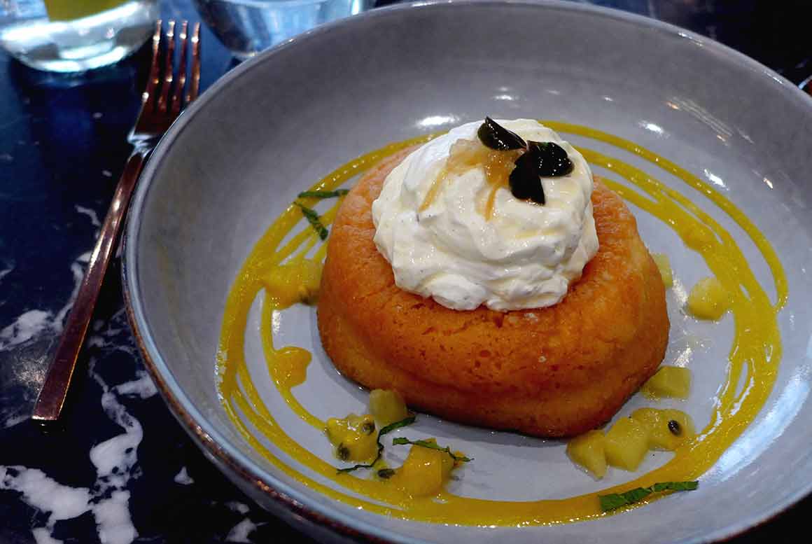 restaurant Odette baba au rhum