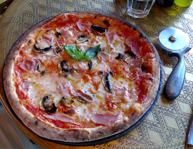 Pizzeria Universita della Pizza, Pizza Margherita