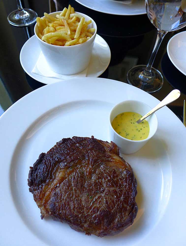 Restaurant Victoria 1836, Filet de bœuf sauce béarnaise