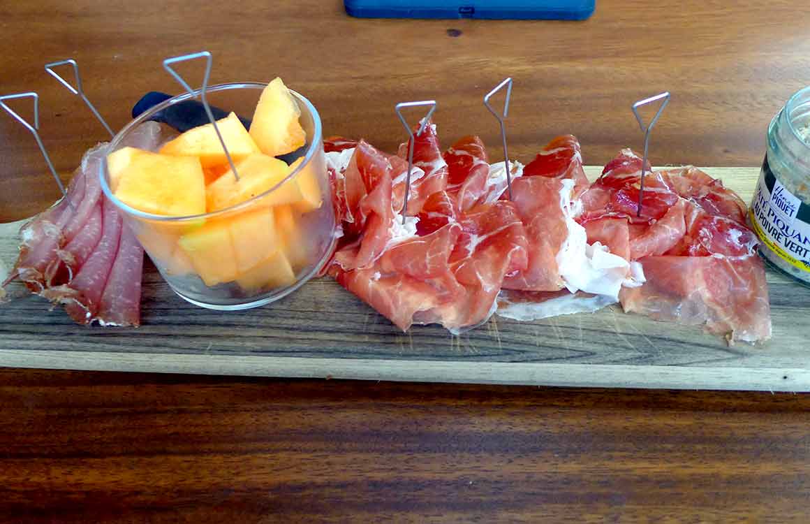 Restaurant Louisa Pampa : Planche de charcuteries