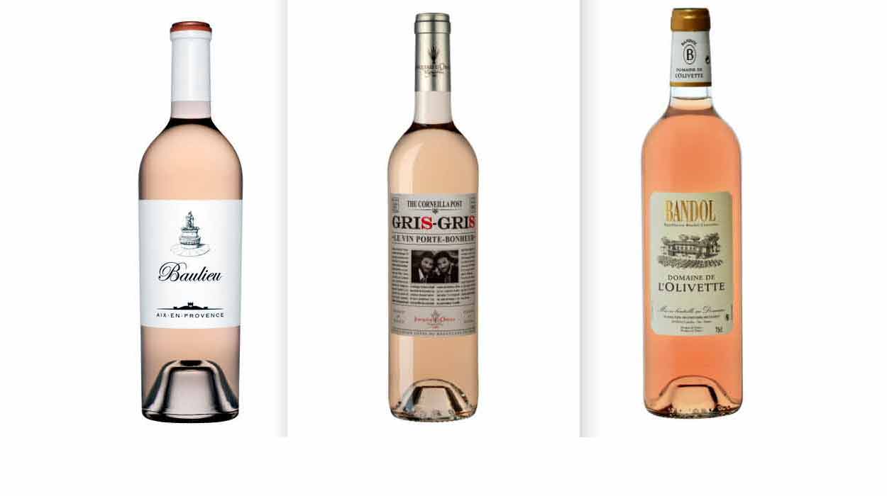 Vins rosé Villa Baulieu - Gris Gris - Bandol