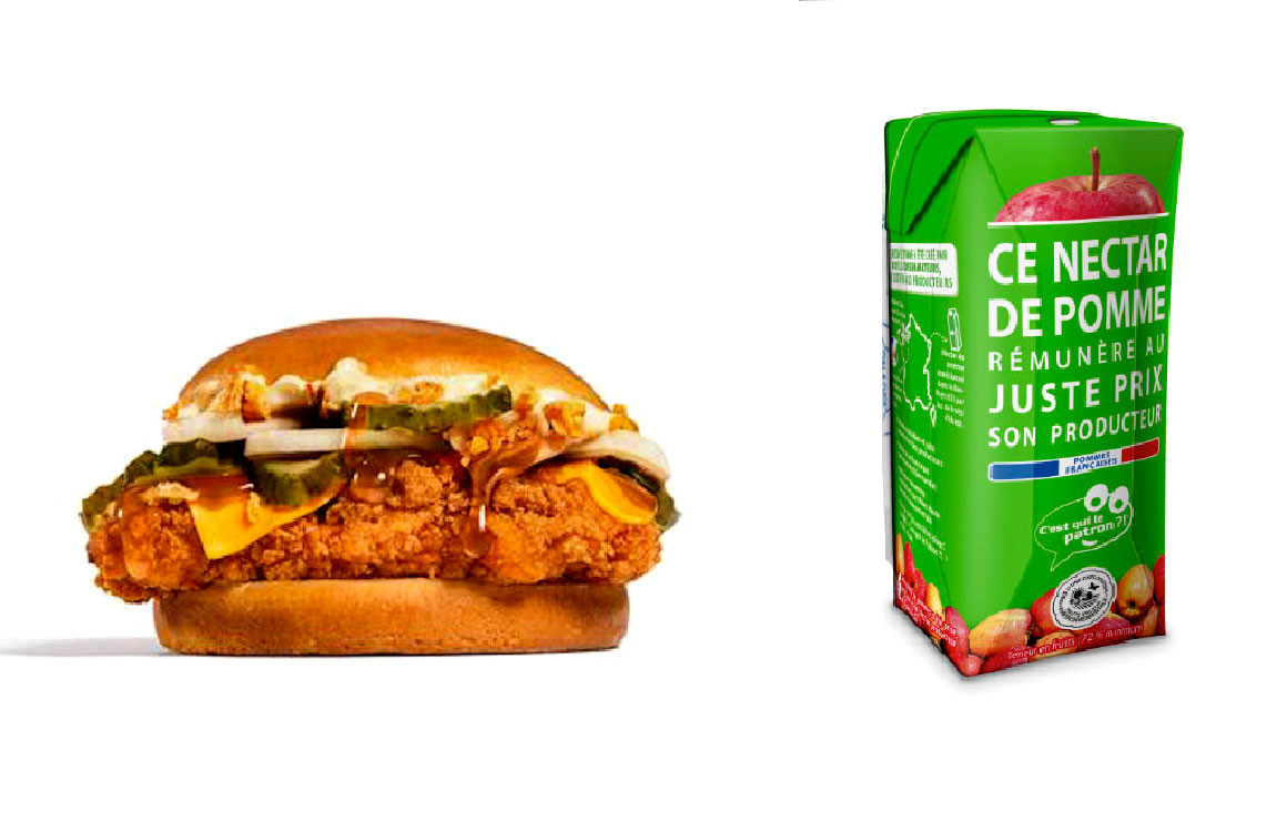 Burger King Nectar pommes