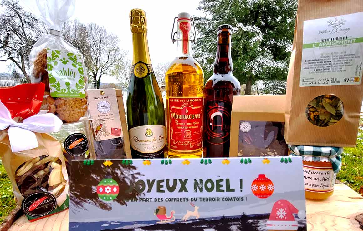 Coffret de Noël du terroir Franc Comtois 