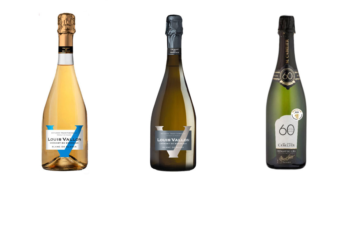 Louis Vallon Blanc et Noir, Crémant du Jura