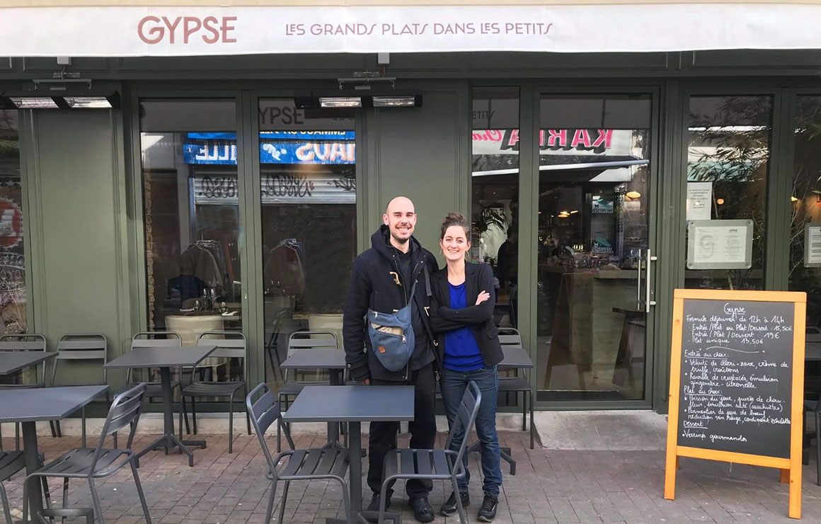 Julien Le Cloarec et Claire Porteu