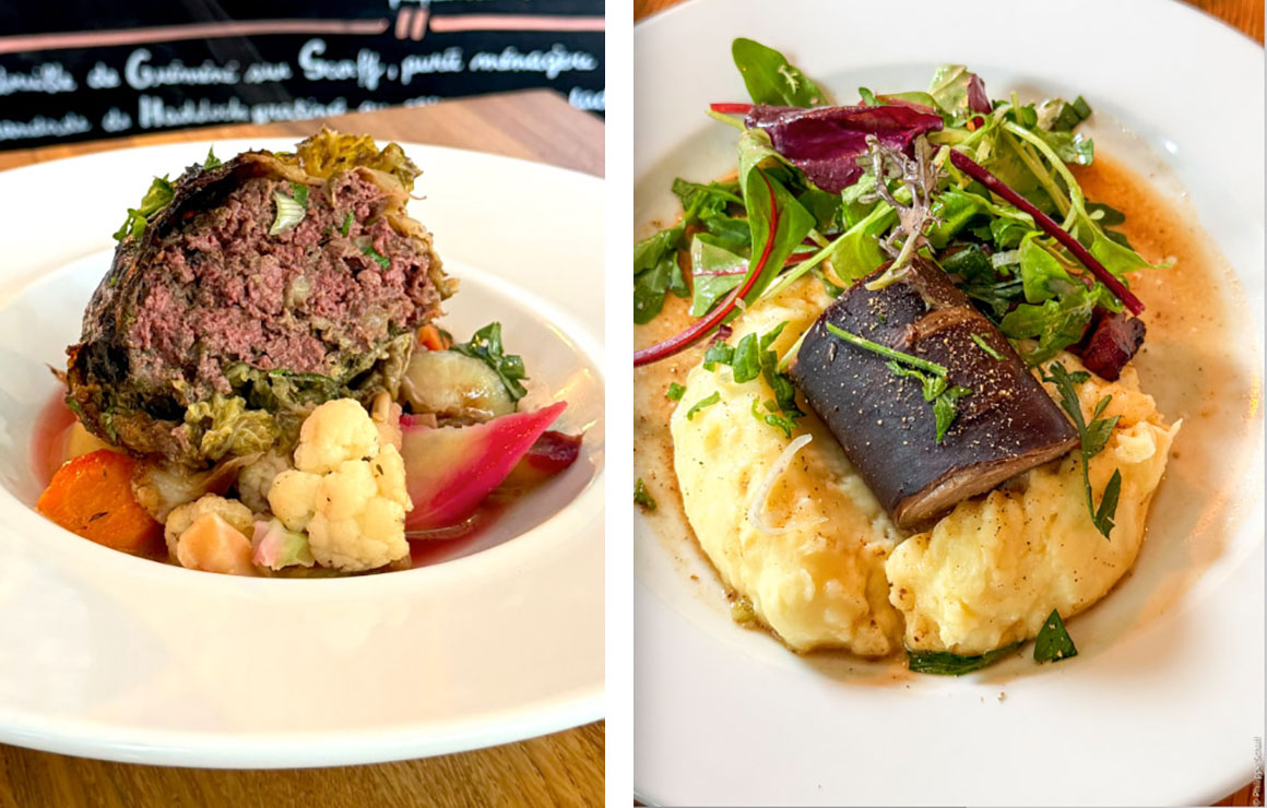 L'Andouille Chou farci et Andouille