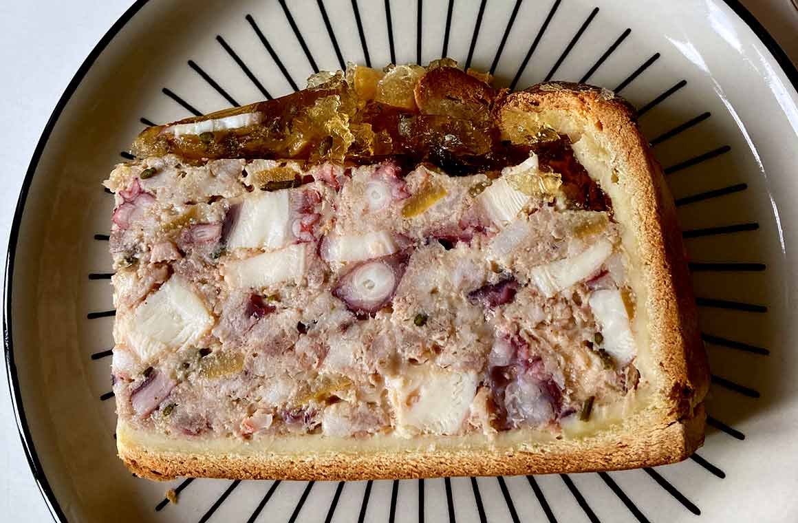 Maison Vérot pâté en croûte au poulpe