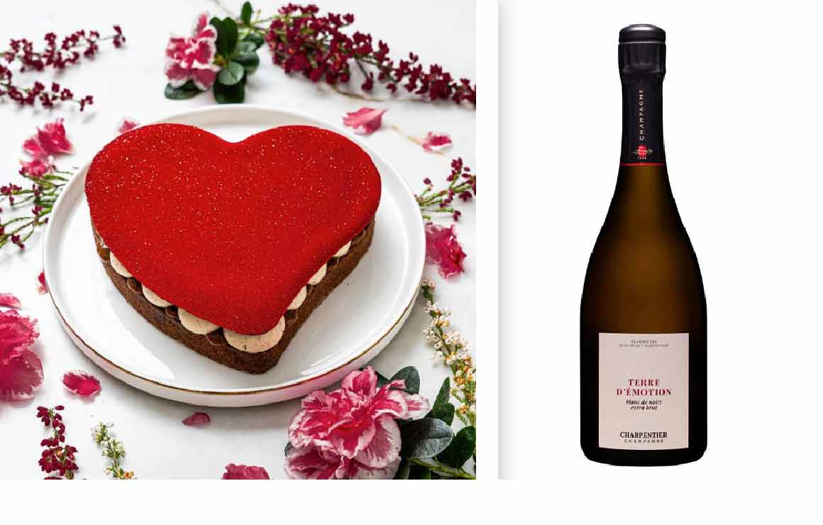 Saint-Valentin Philippe Conticini - Champagne Charpentier