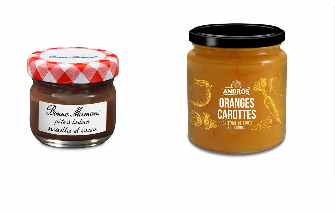 Andros pâte à tartiner et confiture