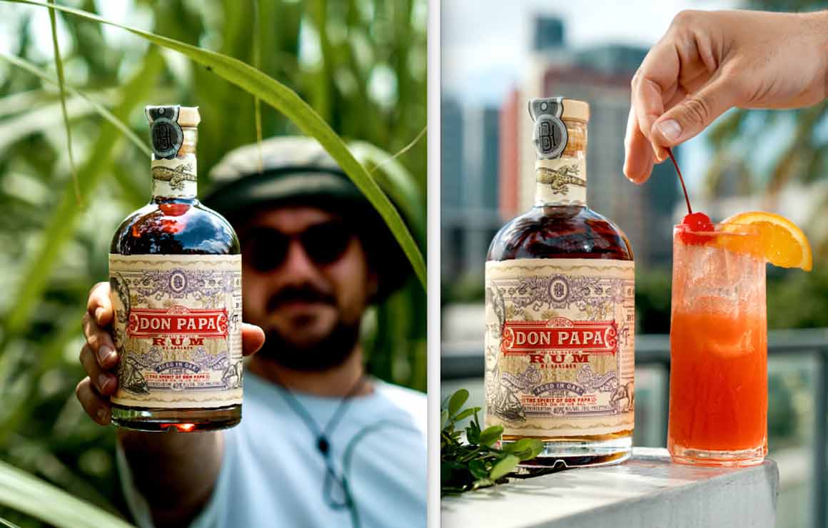 Casa Don Papa cocktail