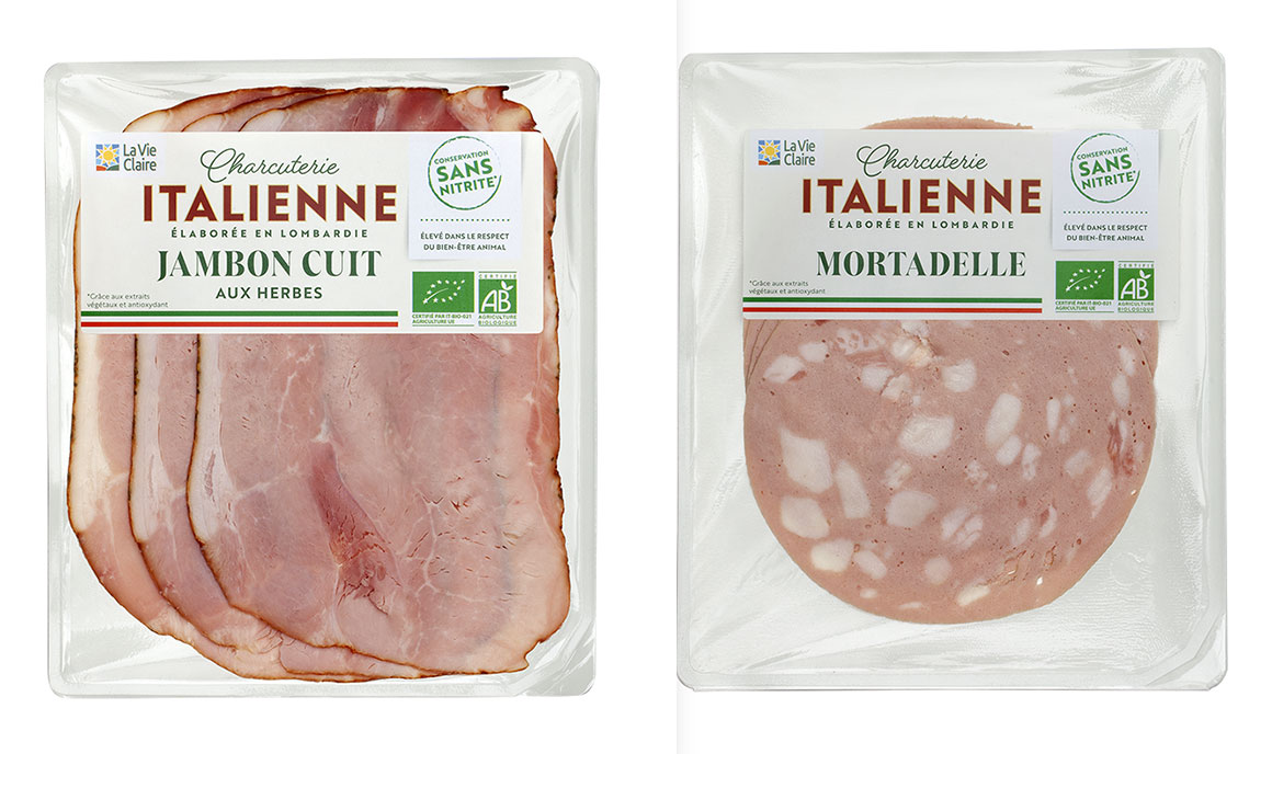 La Vie Claire Jambon cuit et Mortadelle