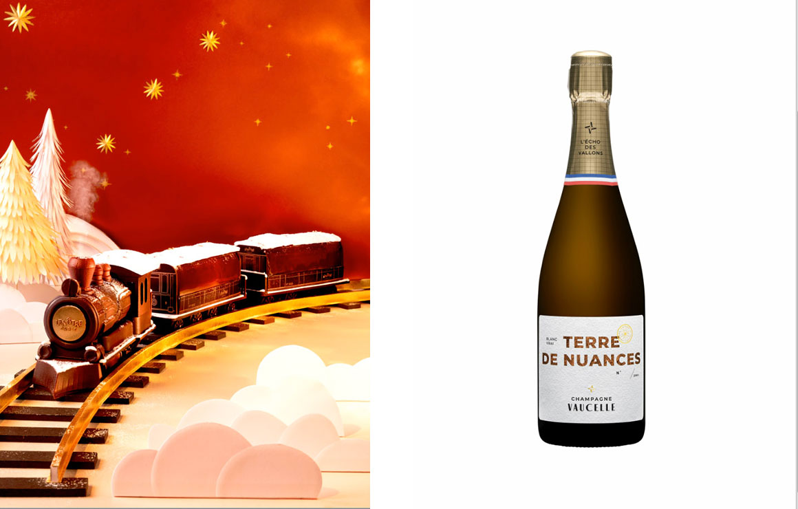 Bûche Lenôtre Champagne Vaucelle