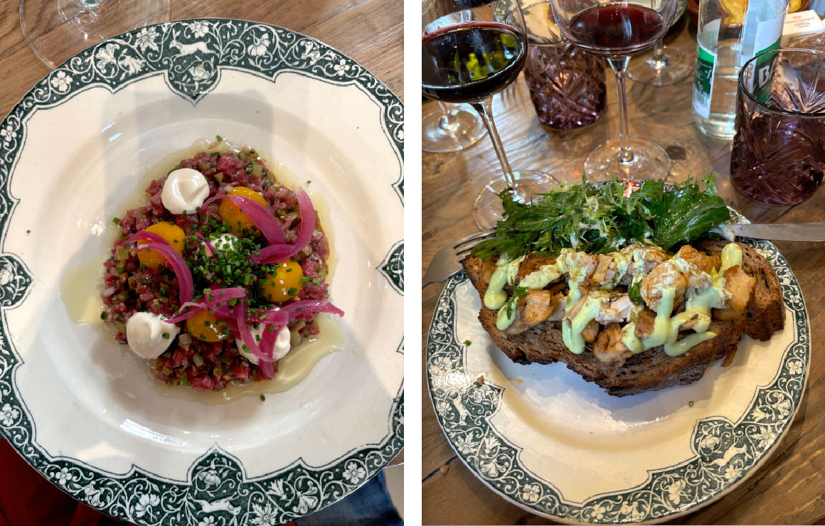 75cl, Tartare de boeuf, Volaille des Landes et mayonnaise