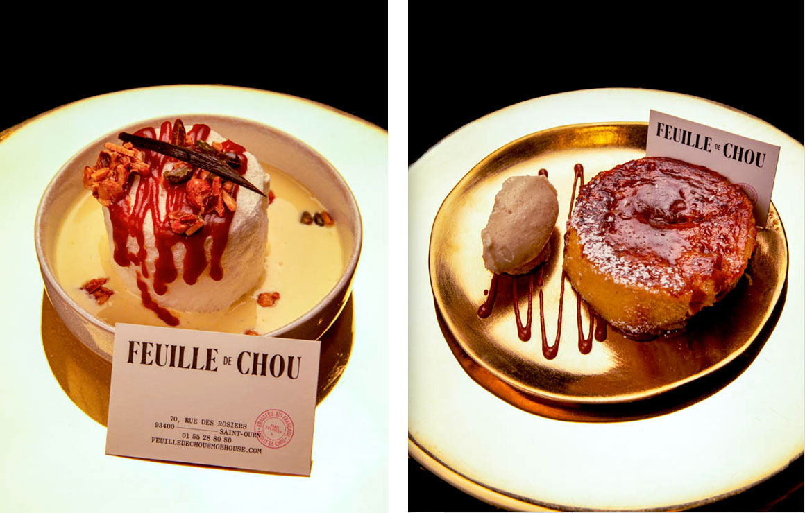 Feuille de Chou desserts