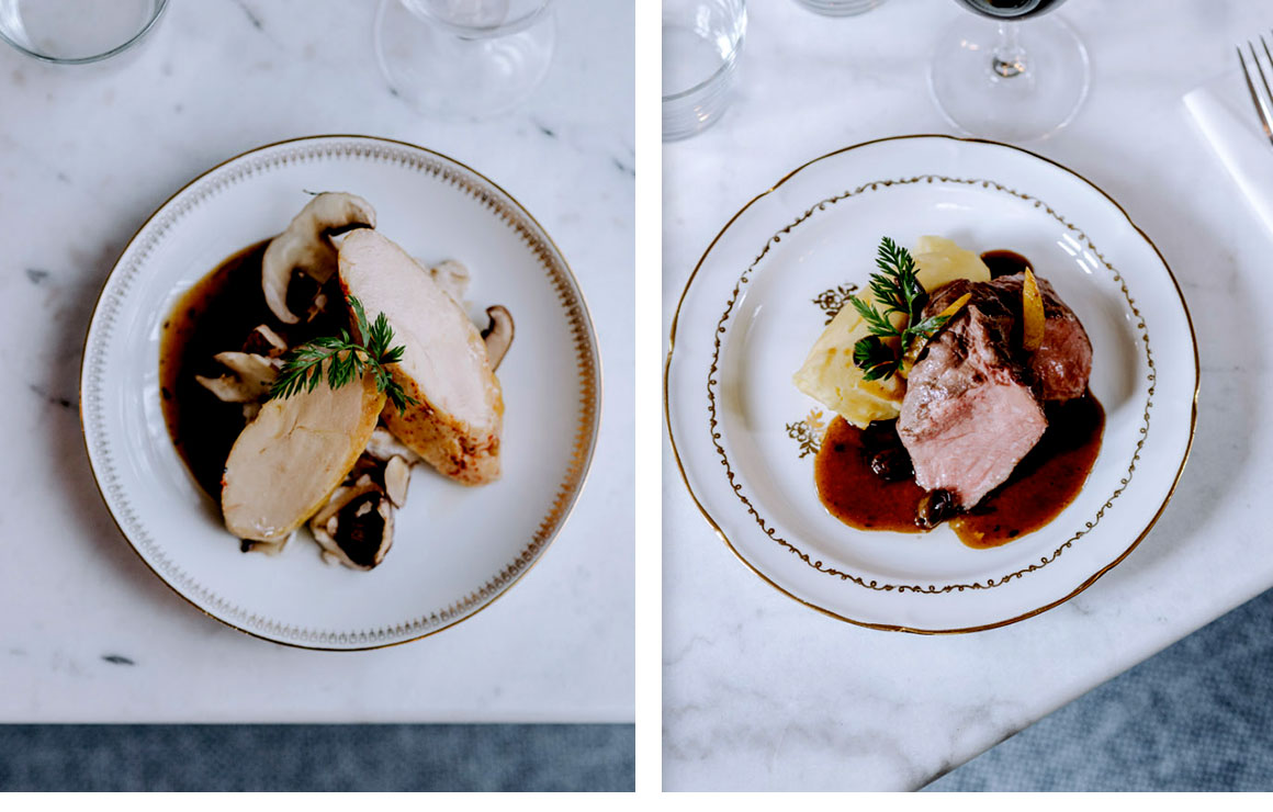 Restaurant Le Charmant plats