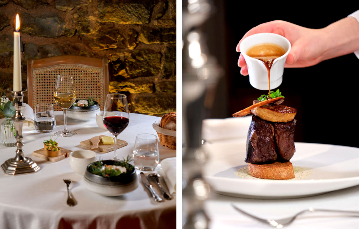 Restaurant Lassey Filet de boeuf Rossini
