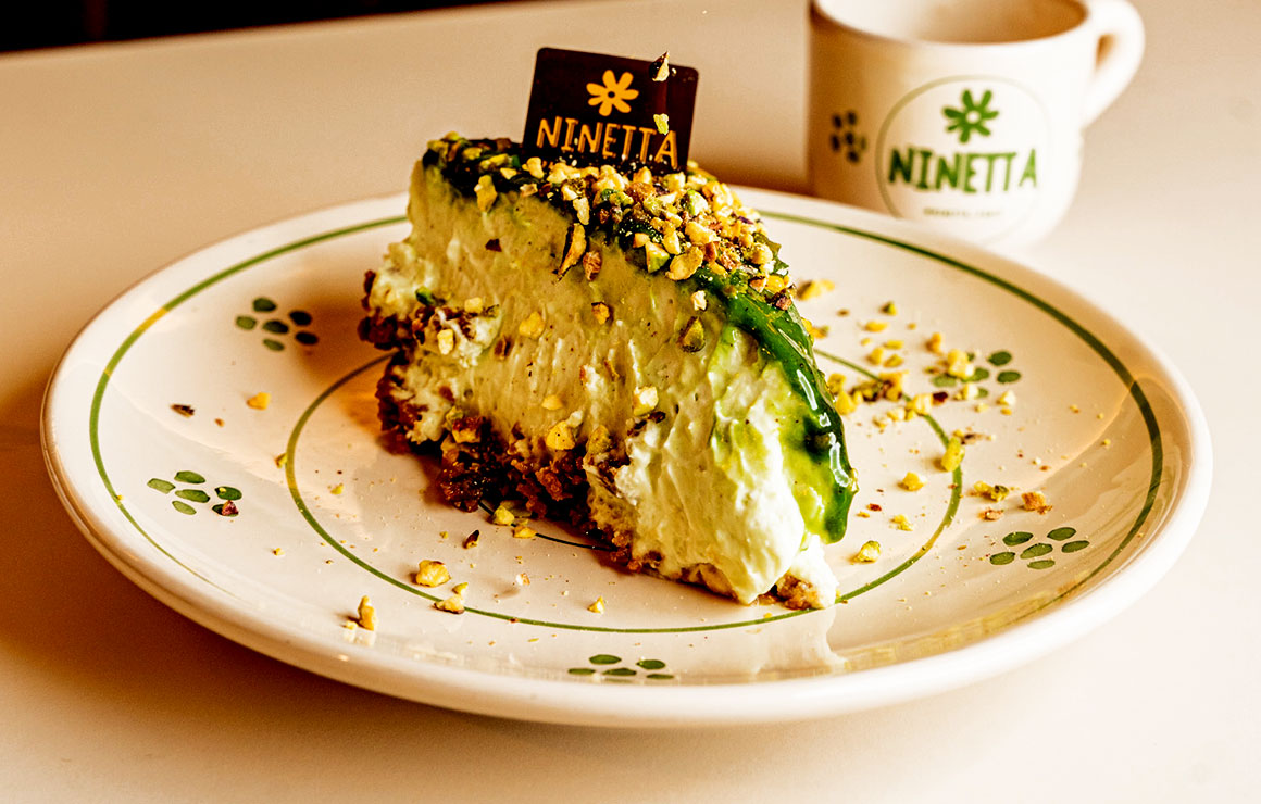 Ninetta Cheesecake aux pistaches