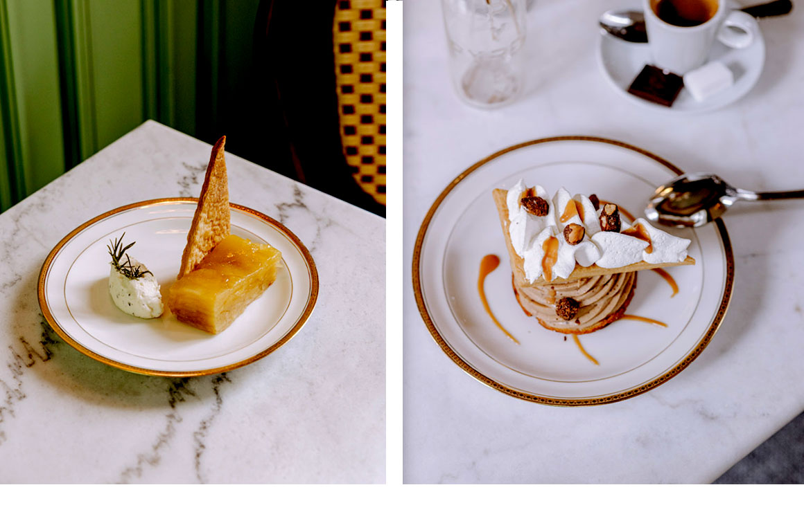 Restaurant Le Charmant desserts