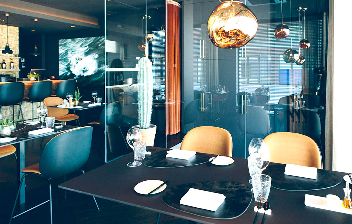 La salle du Restaurant Storm