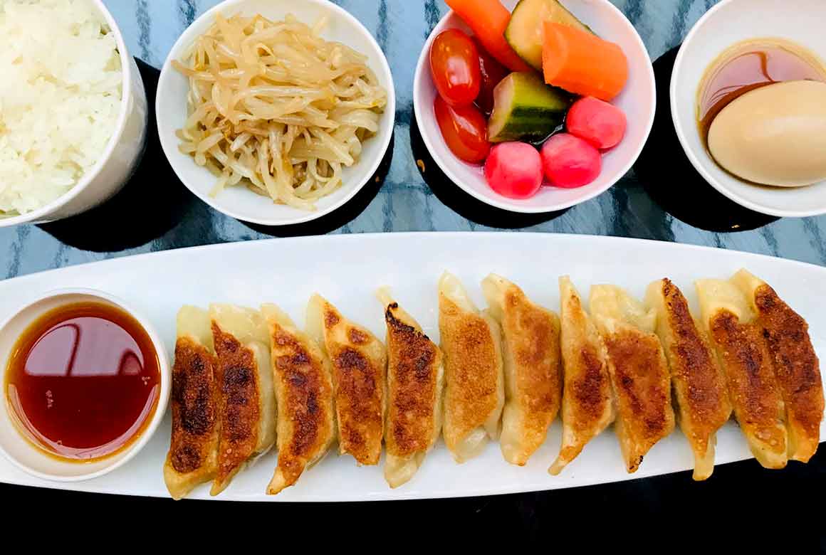 Le Gyoza Bar gyoza et entrées