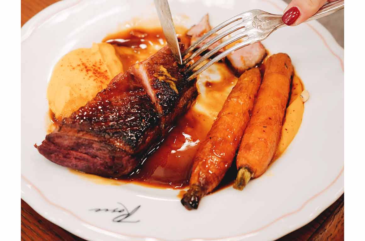 Brasserie Rosie, Magret de canard