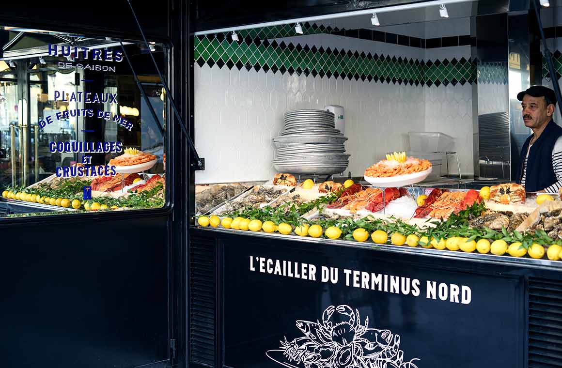 restaurant Terminus Nord le ban d'huîtres