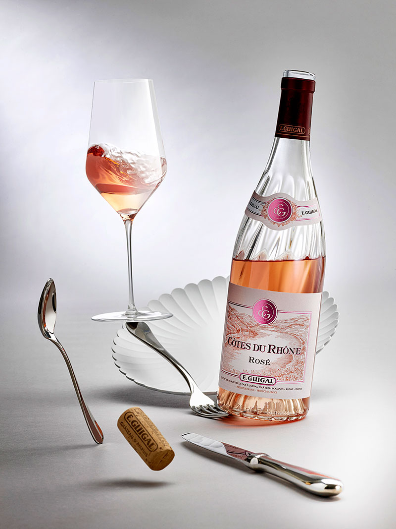 Côtes du Rhône rosé Guigal
